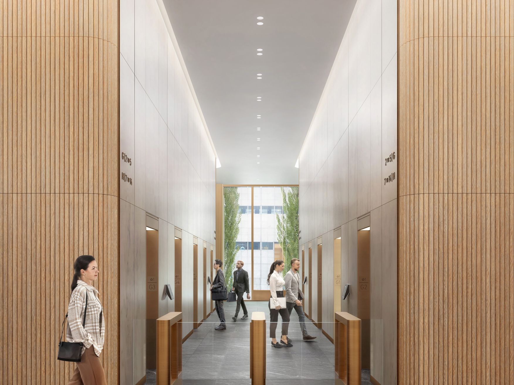 New elevator cabs – destination dispatch