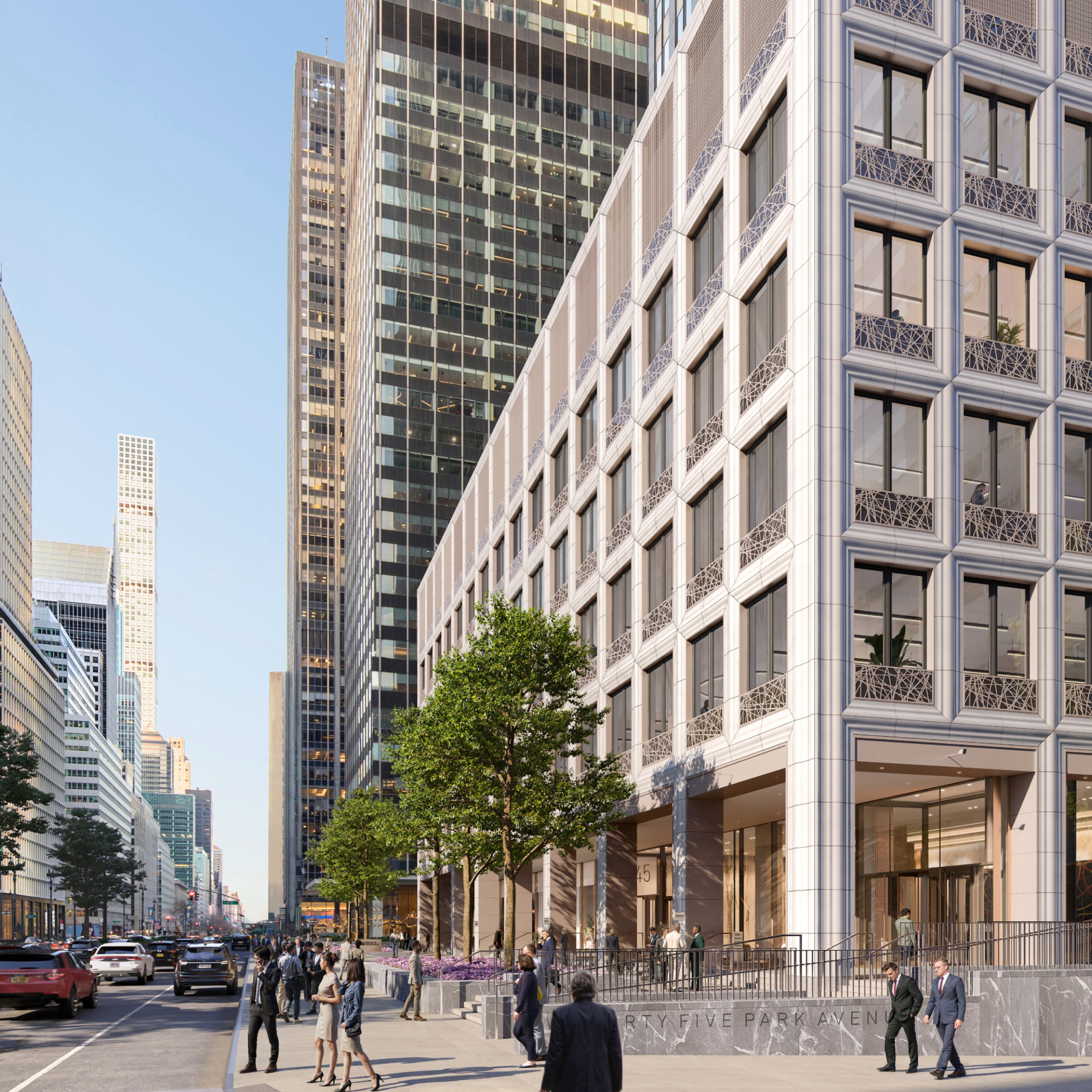 Spectacular plaza redesign